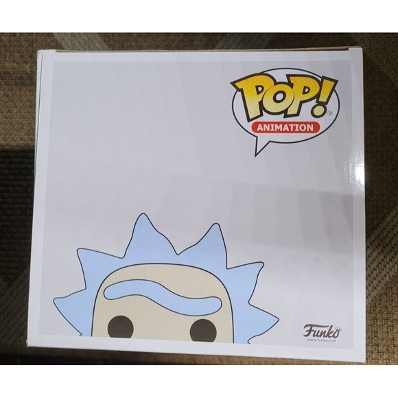 Funko Pop! Vinyl: Rick and Morty - Rick with Portal Gun #665 GameStop Exclusive - Picture 4 of 4